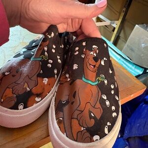 Kids Scooby-Doo Slip-On Sneakers - Black